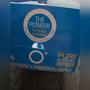 The Pioneer PURE Recreational Oxygen Canister - Blue